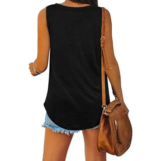 Women's V Neck Tank Top